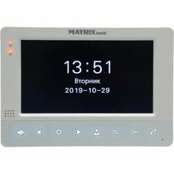 Видеодомофон MATRIX MT-MW7.0A