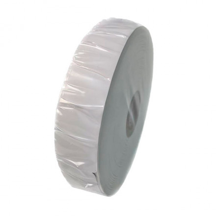 Браслет идентификационный 25мм x 279мм, 200шт, термопечать, белый